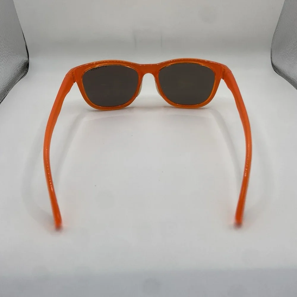Tifosi Optics SWANK Sport Sunglasses Crystal Orange & White‎ RARE  Read
